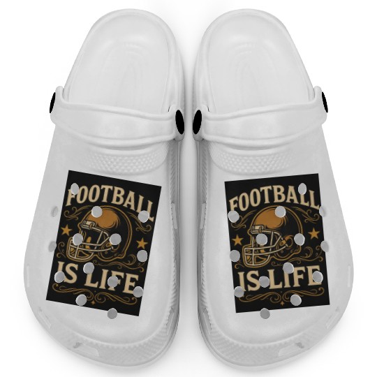 football is life Clogs