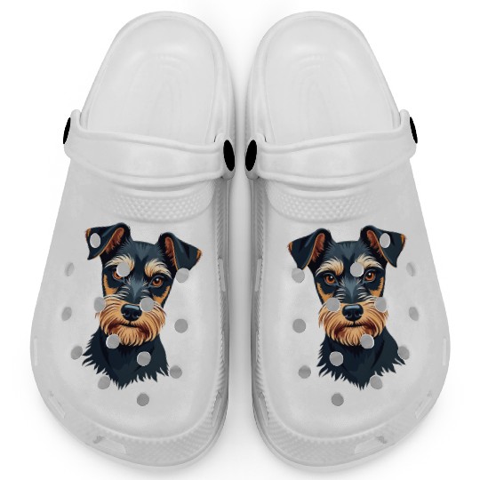“Miniature Schnauzer” – Bold & Beautiful Dogs Clogs