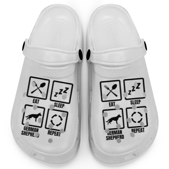 German Shepherd Daily Schedule Clogs