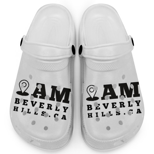 I Am Beverly Hills CA – Statement Design for Clogs