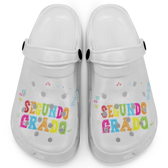 Hola Segundo Grado 2nd Grade Spanish Teacher Kids Clogs