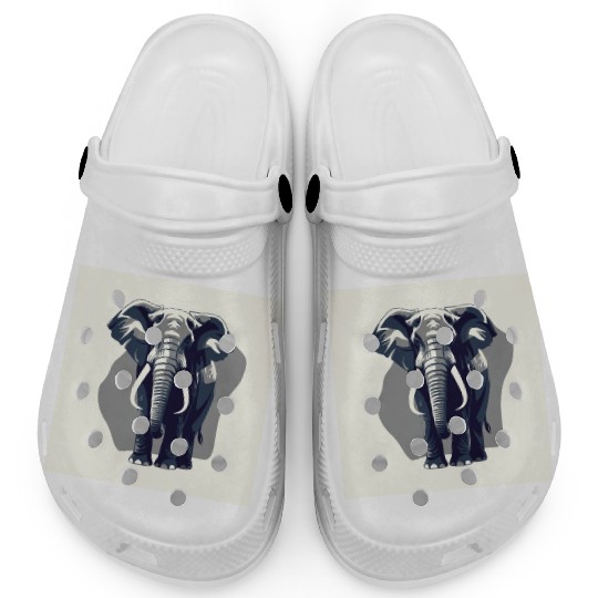walking elefant Clogs