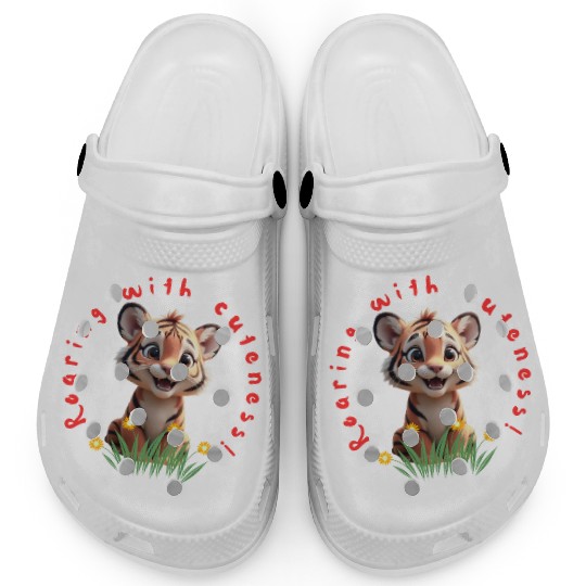 Cute Tiger Clogs