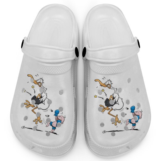 Muay Thai / MMA / Boxing Baby Boy Cartoon (blue) Clogs