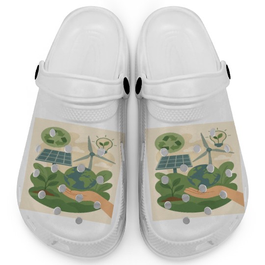 Eco-Friendly Earth Conservation Design Clogs