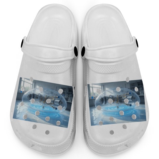 Futuristic Underwater Drone Design Clogs