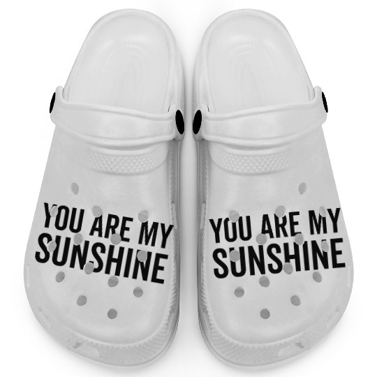 You Are My Sunshine Clogs