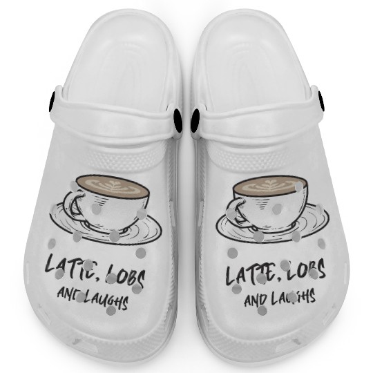 Latte, Lobs and Laughs - Pickleball Coffee Clogs