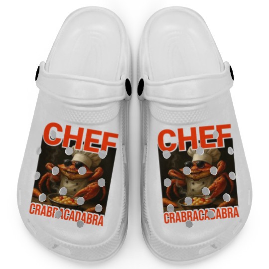 Chef Crabracadabra Clogs - Meme Magic Crab Chef