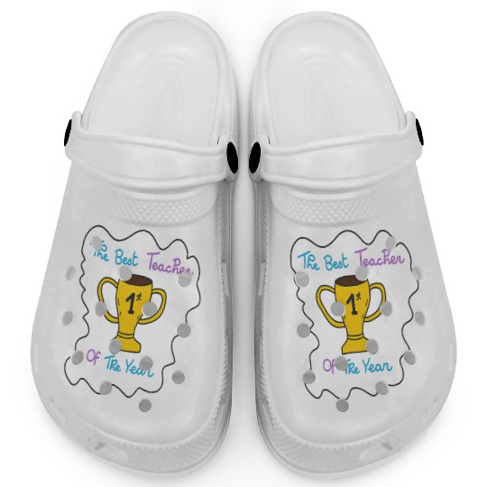 First Teacher Appreciation Trophy Design Clogs