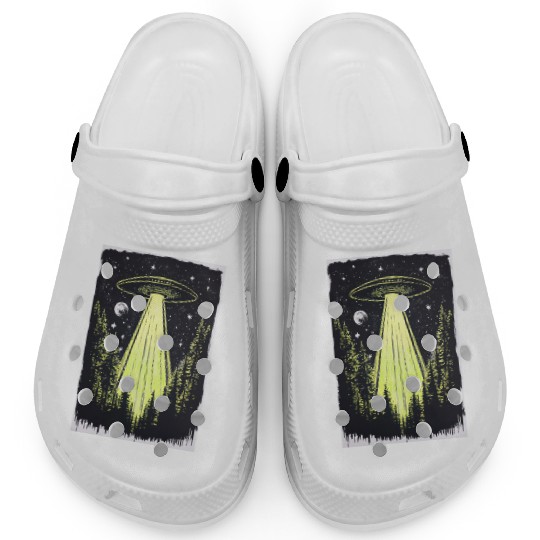 UFO in the Midnight Pines Clogs