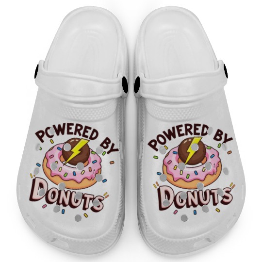 Powered By Donuts Clogs