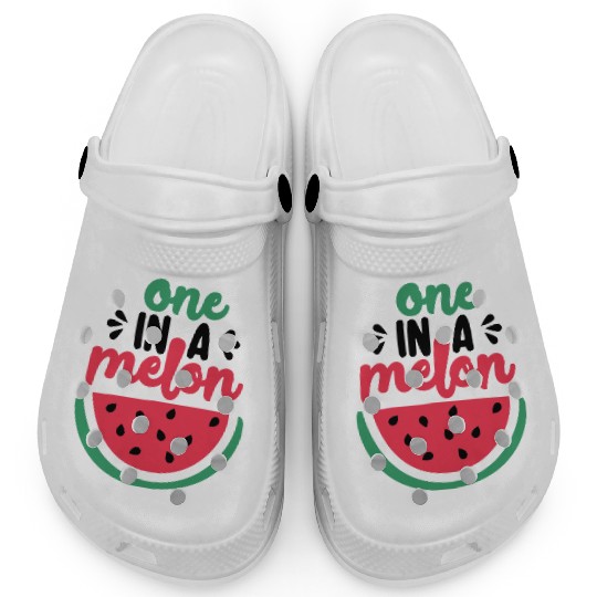 One in a melon Clogs