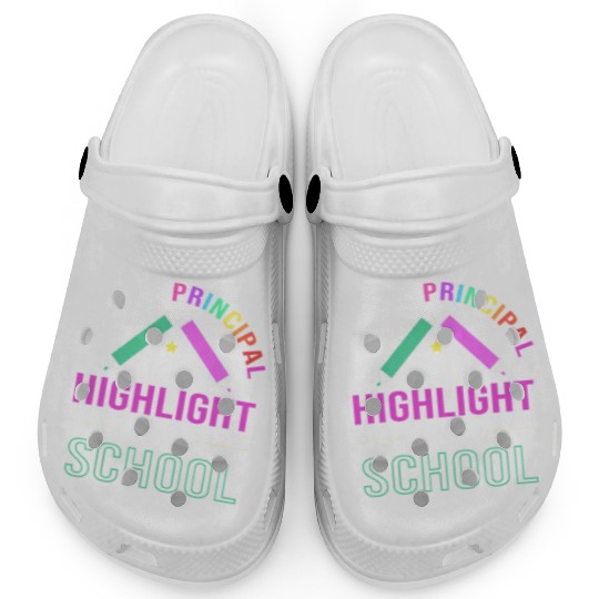 School Principal Teacher Back To School Clogs