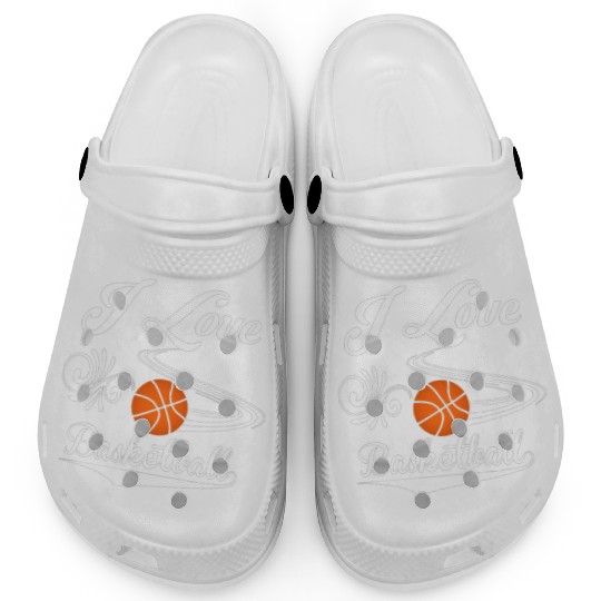 I love basketball Clogs