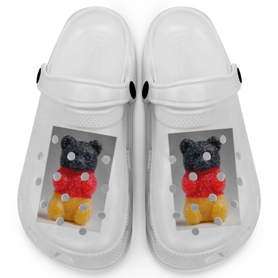 German Flag Gummy Bear Clogs