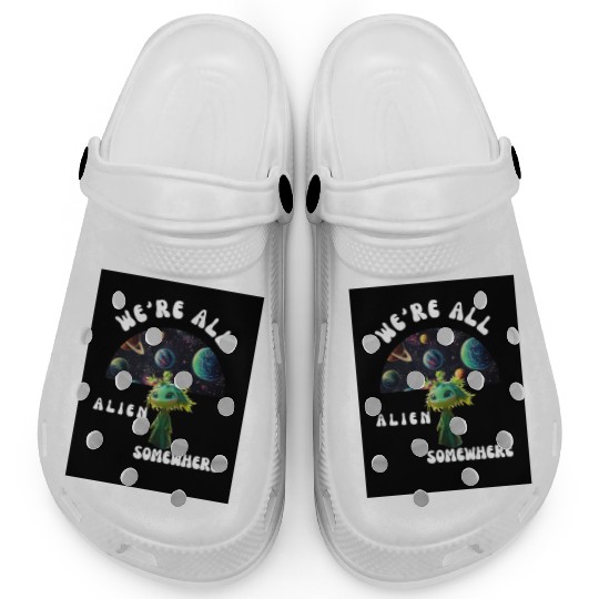 Galactic Alien Adventure Design Clogs