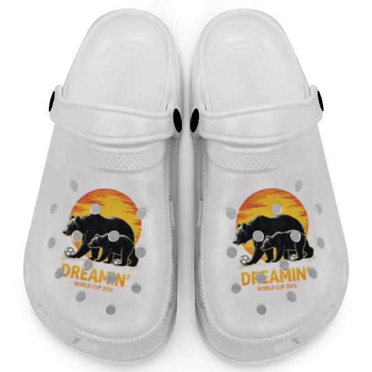 California Dreamin’ – World Cup 2026 Soccer Bear T Clogs