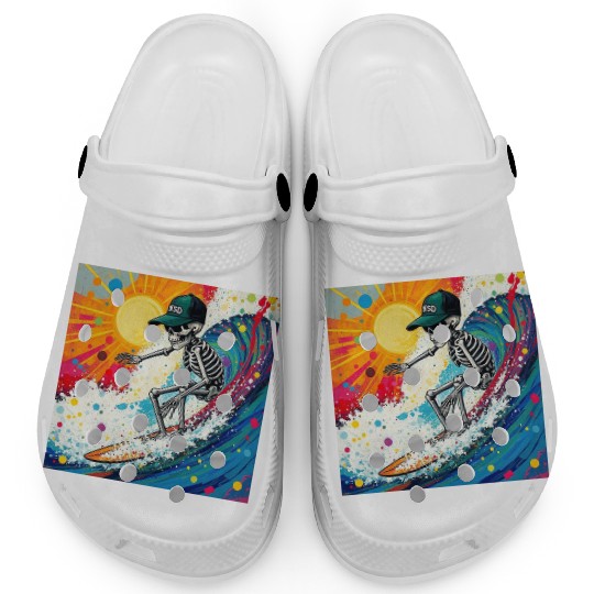 "Tan your hide in Oceanside" I always say! Design1 Clogs