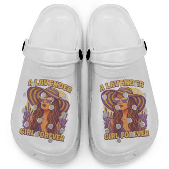 lavender girl Clogs