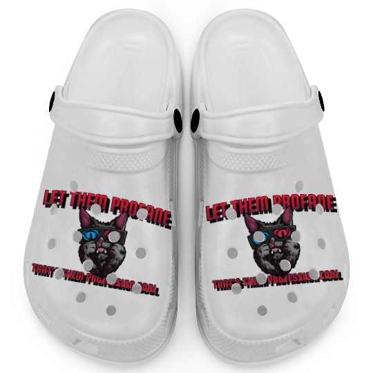 Black Cat Techno Show Clogs