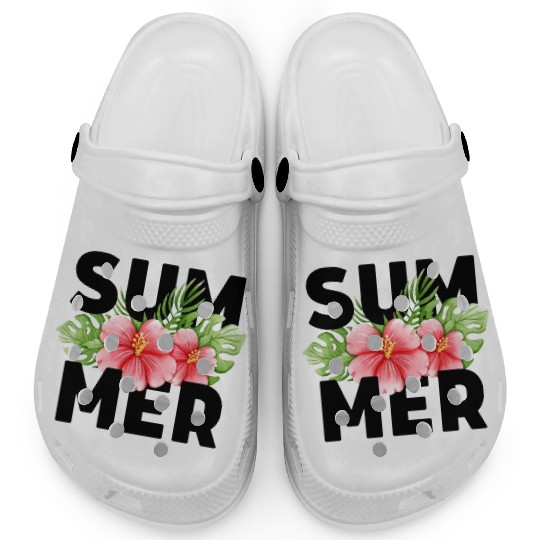 Tropical Hibiscus Summer! Clogs