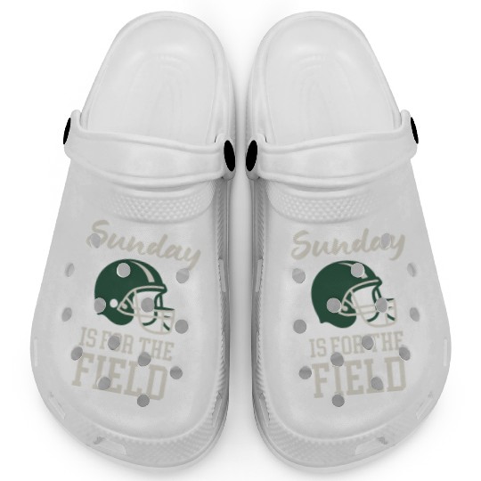 Sunday Football Field Design Clogs