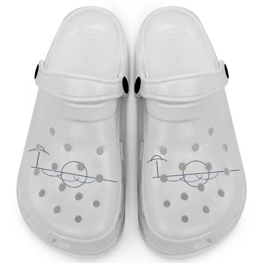 Sunset Over Ocean Abstract Design Clogs