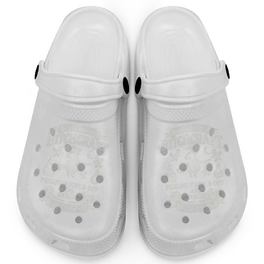 Witchcraft Humor Spell Clogs