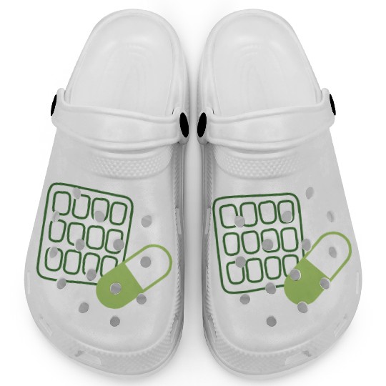 Waffle Pill Logo GnG Clogs