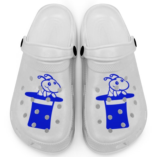 Caterpillar top hat magician wizard magic trick Clogs