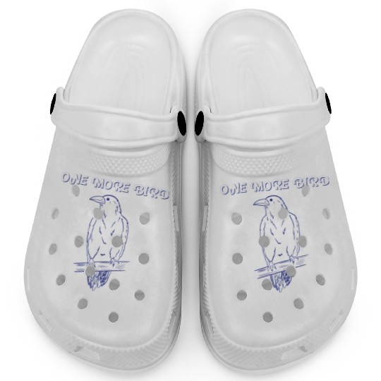 One More Bird I'll Leave Bird Photography Clogs