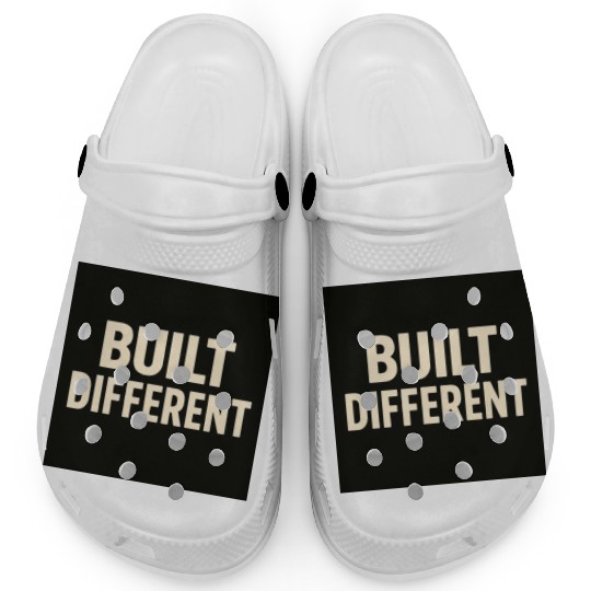 Empowering Built Different Motif Clogs