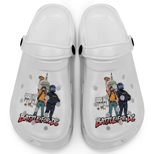 Free DC Sandwich Guy Banksy Style Street Art Clogs