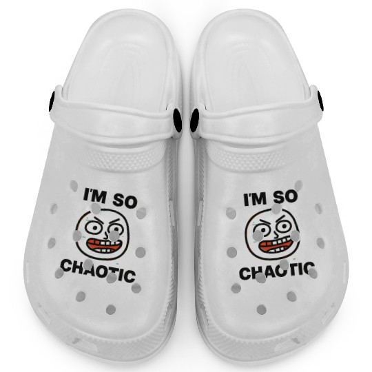 Retro Glitch Y2K Meme Clogs – 404 Fun Not Found