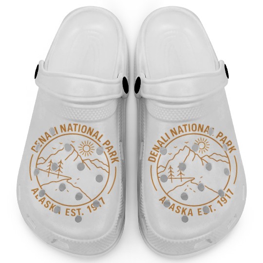 Denali Mountain Alaska National Park Clogs