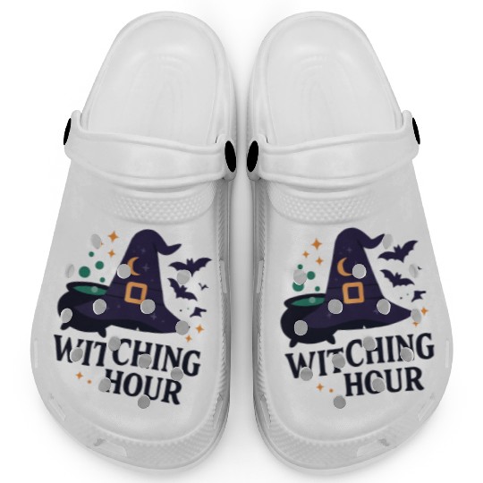 Witching Hour Night Scene Design Clogs