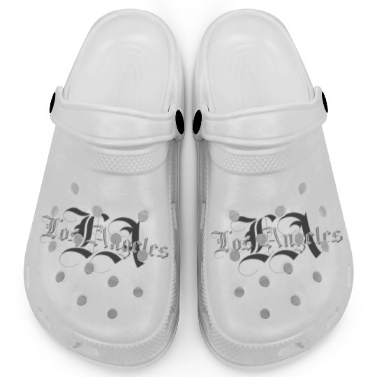 Los Angeles BlackLetter Clogs