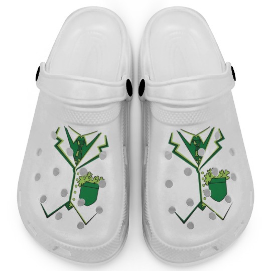 Irish Tuxedo Suit Clogs