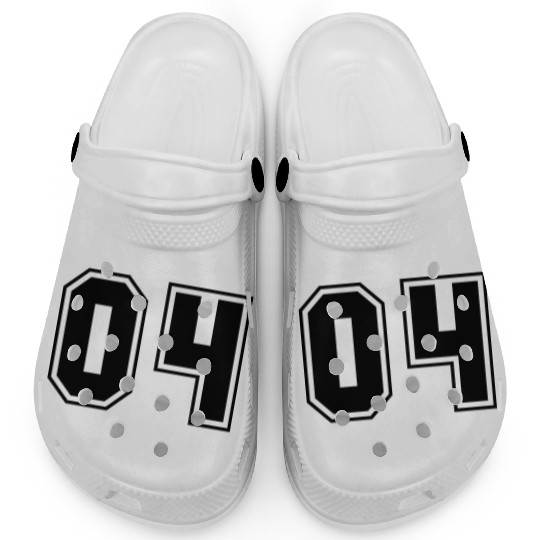 College jersey letter 04 Clogs
