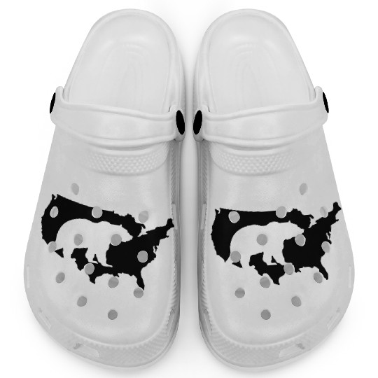 usa bear grizzly Clogs
