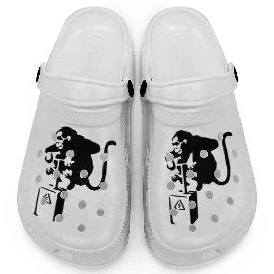 Banksy Detinator Monkey Clogs