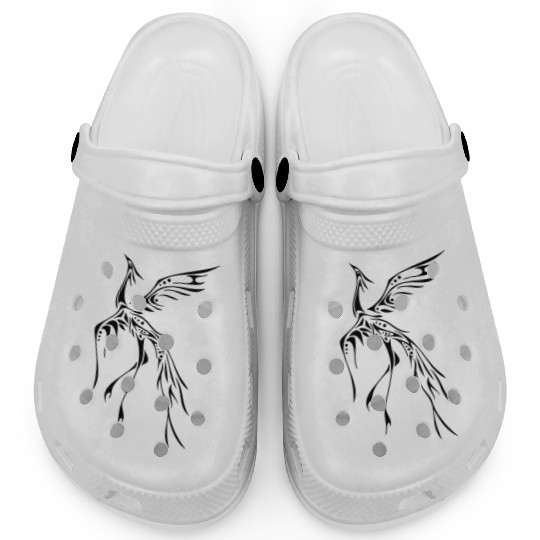Crane / Phoenix T Tattoo Clogs