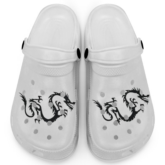 Chinese Dragon Tattoo 3 Clogs