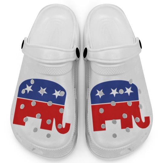 Republican elephant Clogs