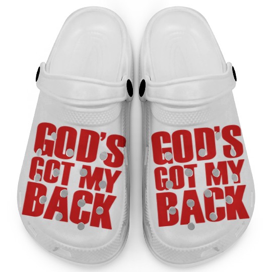 GOD'S GOT MY BACK Clogs