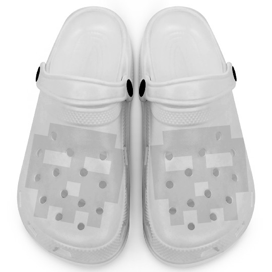 Scott Pilgrim 8-bit Skull Vector Clogs