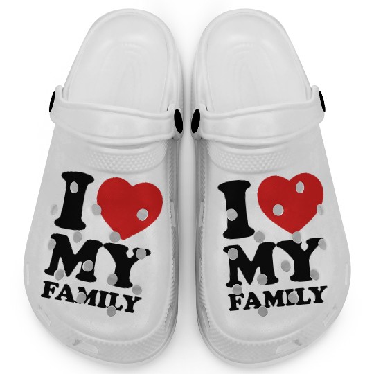 I love my family Clogs
