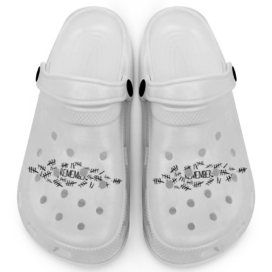 Doctor Who Remember Tally Marks Clogs