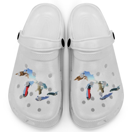 Michigan Great Lakes Lighthouses Clogs